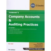 Taxmann's Company Accounts & Auditing Practices for CS Executive June 2019 Exam [Old Syllabus] by N. S. Zad